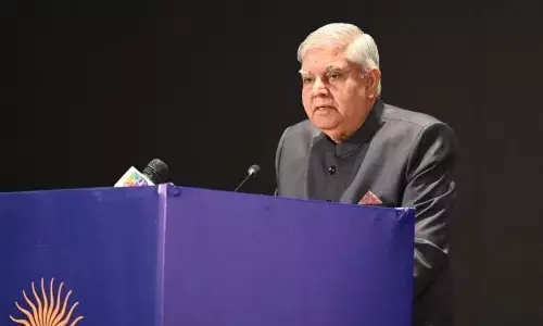 भारत तीसरी बड़ी अर्थव्यवस्था बनने की राह पर, जर्मनी और जापान छूटेंगे पीछे : उपराष्ट्रपति भारत तीसरी बड़ी अर्थव्यवस्था बनने की राह पर, जर्मनी और जापान छूटेंगे पीछे : उपराष्ट्रपति