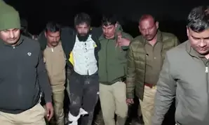 मुजफ्फरनगर में पुलिस और बदमाश के बीच मुठभेड़, आरोपी गिरफ्तार