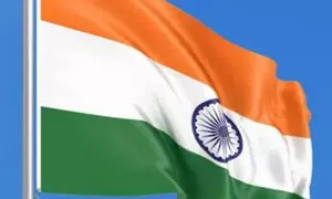 हिमालय पर 7,500 वर्ग फुट का राष्ट्रीय ध्वज, एशिया बुक ऑफ रिकॉर्ड्स में नाम