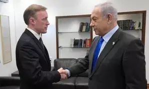 इजरायली नेताओं ने अमेरिकी एनएसए से कहा, गाजा में जारी रहेगा सैन्य आक्रमण इजरायली नेताओं ने अमेरिकी एनएसए से कहा, गाजा में जारी रहेगा सैन्य आक्रमण