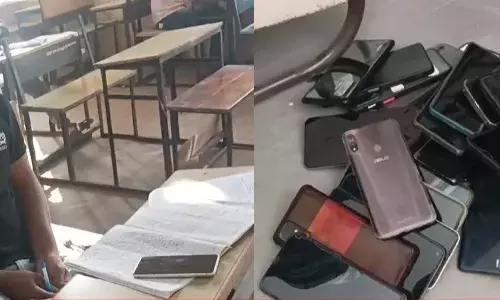 इंजीनियरिंग कॉलेज में खुलेआम नकल, वीडियो वायरल