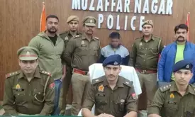 मुजफ्फरनगर से 60 लाख रूपये की स्मैक के साथ नशा तस्कर गिरफ्तार