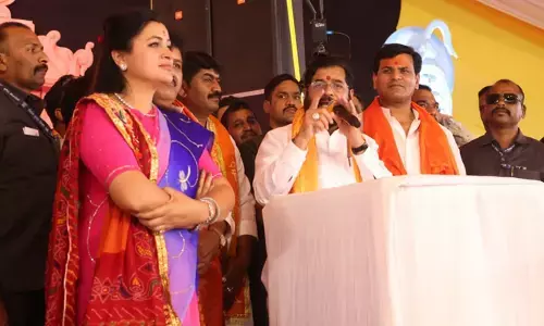 हनुमानजी ने अहंकारियों को किया सत्ता से बेदखल : शिंदे हनुमानजी ने अहंकारियों को किया सत्ता से बेदखल : शिंदे