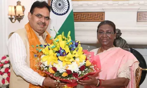 राजस्थान के मुख्यमंत्री भजनलाल शर्मा ने राष्ट्रपति मुर्मू से की मुलाकात