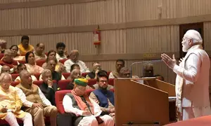 प्रधानमंत्री नरेंद्र मोदी मंगलवार को भाजपा संसदीय दल की बैठक में सांसदों को करेंगे संबोधित