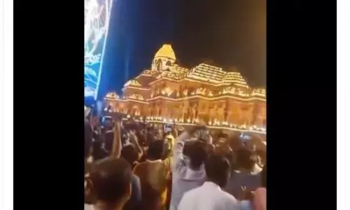 क्या वायरल वीडियो में बताया गया मंदिर आयोध्या का राम मंदिर है? जानें दावे का सच