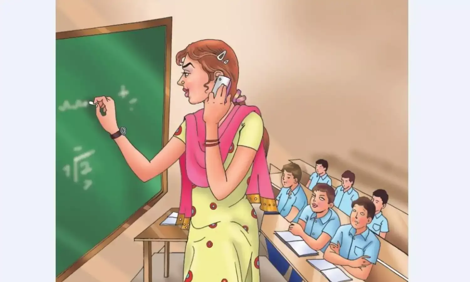फरमान का कितना हुआ असर, स्कूलों में पहुँचकर देख रहे हैं अधिकारी
