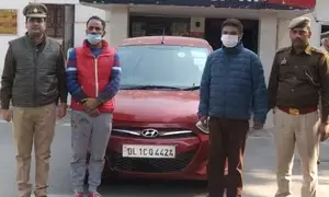 चेकिंग के दौरान ट्रैफिक एसआई पर कार चढ़ाने का प्रयास करने वाले दो गिरफ्तार