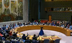 गाजा प्रस्ताव पर यूएनएससी में मतदान आज गाजा प्रस्ताव पर यूएनएससी में मतदान आज