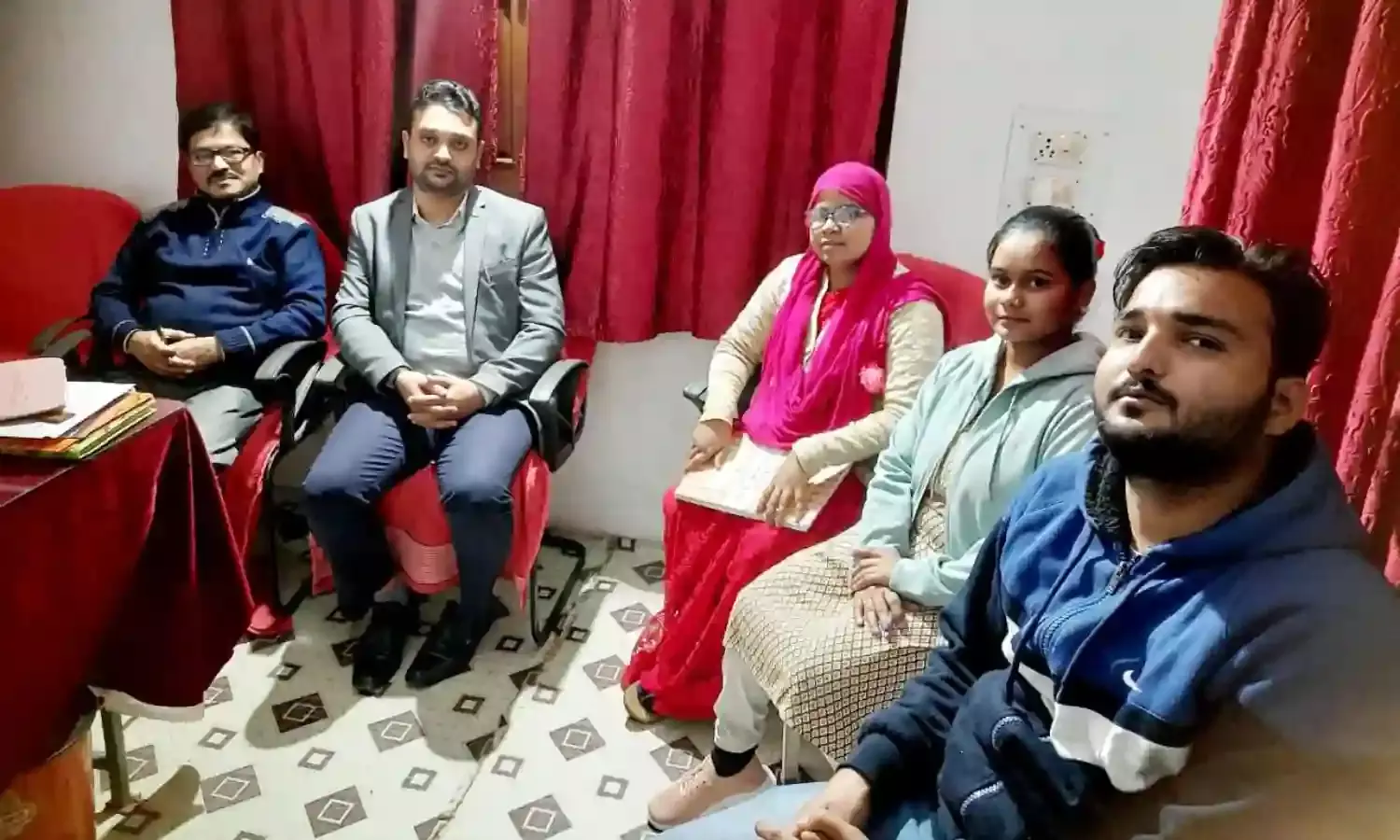 किशोर न्याय बोर्ड के सदस्यों ने किया बाल गृह का निरीक्षण