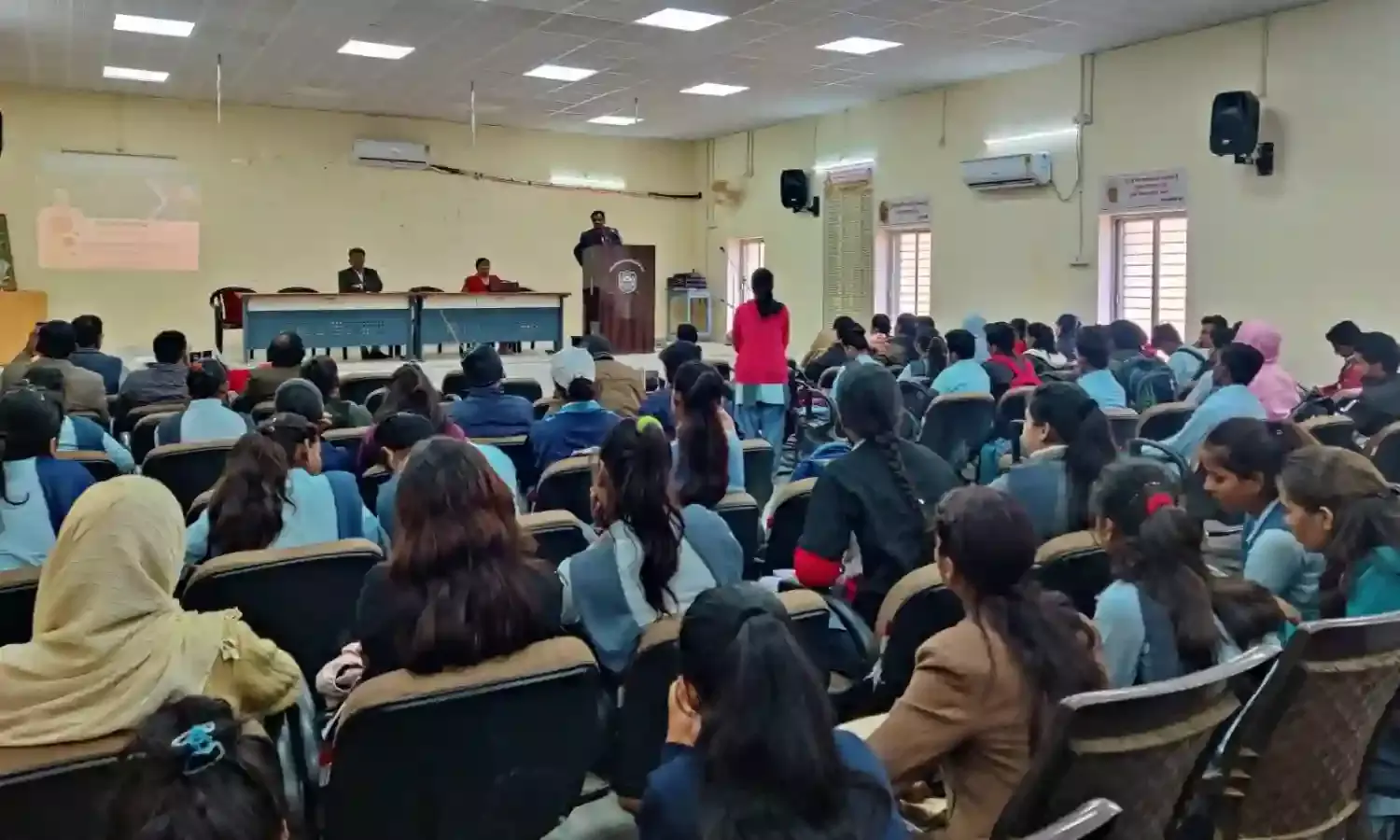 विकसित भारत २०४७ पर महाविद्यालय में हुई परिचर्चा