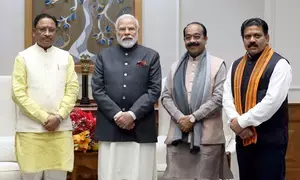 छत्तीसगढ़ के सीएम और उनके डिप्टी ने दिल्ली में पीएम मोदी से की मुलाकात