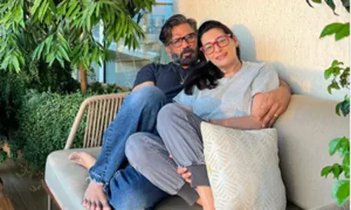 सुनील शेट्टी ने शादी की 41वीं सालगिरह पर पत्नी माना के लिए लिखा खूबसूरत नोट