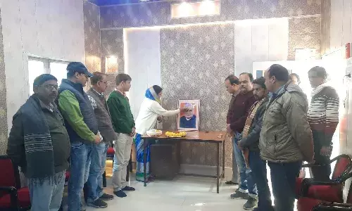 नगर परिषद में मनाई गई पूर्व प्रधानमंत्री अटल बिहारी वाजपेयी की जयंती