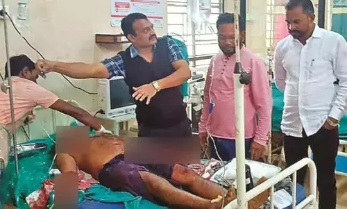 भालू के हमले में खेतिहर मजदूर हुआ गंभीर रूप से घायल