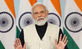 देवास की रुबीना से संवाद करते हुए प्रधानमंत्री मोदी ने कही दो करोड़ दीदियों को लखपति बनाने की बात देवास की रुबीना से संवाद करते हुए प्रधानमंत्री मोदी ने कही दो करोड़ दीदियों को लखपति बनाने की बात