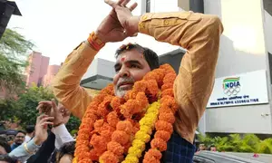 ओलंपिक संघ के फैसले पर बोले संजय सिंह - एडहॉक कमेटी को मैं नहीं मानता