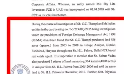 मनी लॉन्ड्रिंग मामले में ईडी की चार्जशीट में प्रियंका गांधी का नाम मनी लॉन्ड्रिंग मामले में ईडी की चार्जशीट में प्रियंका गांधी का नाम