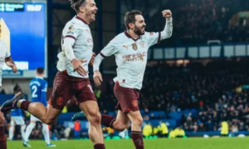 मैनचेस्टर सिटी ने एवर्टन को 3-1 से हराया, शीर्ष चार में बनाई जगह मैनचेस्टर सिटी ने एवर्टन को 3-1 से हराया, शीर्ष चार में बनाई जगह