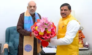 एमपी के सीएम ने अमित शाह से 1 जनवरी को साइबर तहसील व्यवस्था लोकार्पित करने का किया अनुरोध