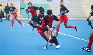 जूनियर महिला हॉकी में ओडिशा और जय भारत टीम की जीत