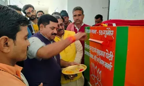 अमानगंज तहसील परिसर में शिकायत और सुझाव पेटी का अनावरण