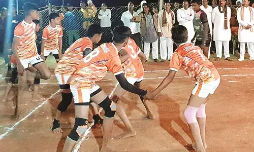 आयोजित कबड्डी स्पर्धा में उत्तर प्रदेश की टीम रही विजेता