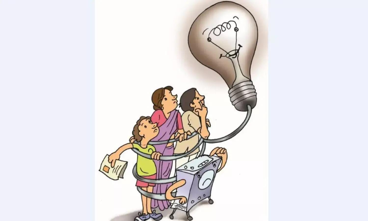 जिनके मीटर खराब, उनसे नियम विरुद्ध बिल की वसूली कर रही बिजली कंपनी