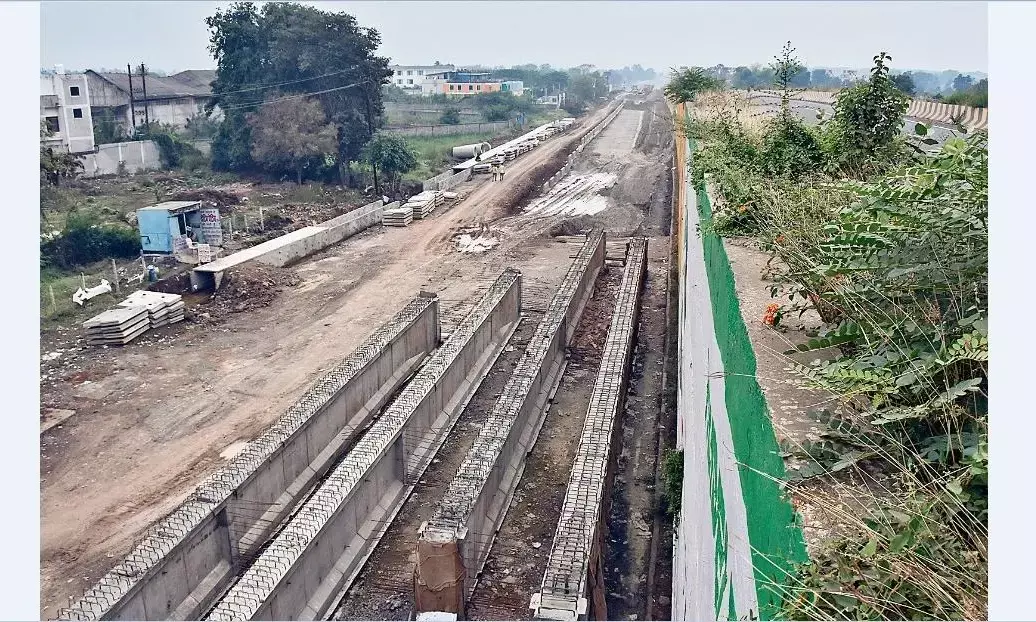 रिंग रोड के पहले हिस्से का वर्क 22 फीसदी हुआ पूरा