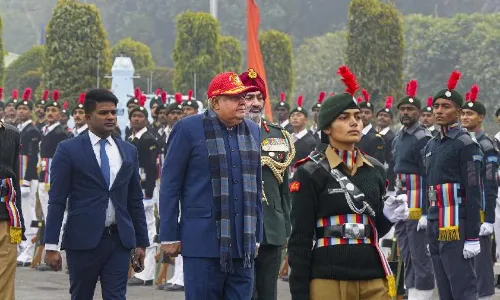 उपराष्ट्रपति धनखड़ ने कहा - एनसीसी कैडेट्स राष्ट्र के युवाओं के लिए आदर्श हैं