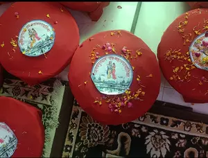 अवधपुरी पहुंचे प्रभु श्रीराम के ससुराल जनकपुरी से आए उपहार अवधपुरी पहुंचे प्रभु श्रीराम के ससुराल जनकपुरी से आए उपहार