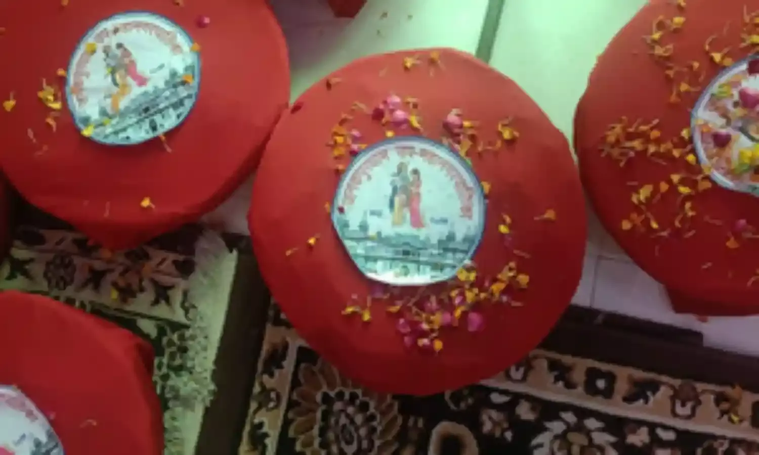 अवधपुरी पहुंचे प्रभु श्रीराम के ससुराल जनकपुरी से आए उपहार
