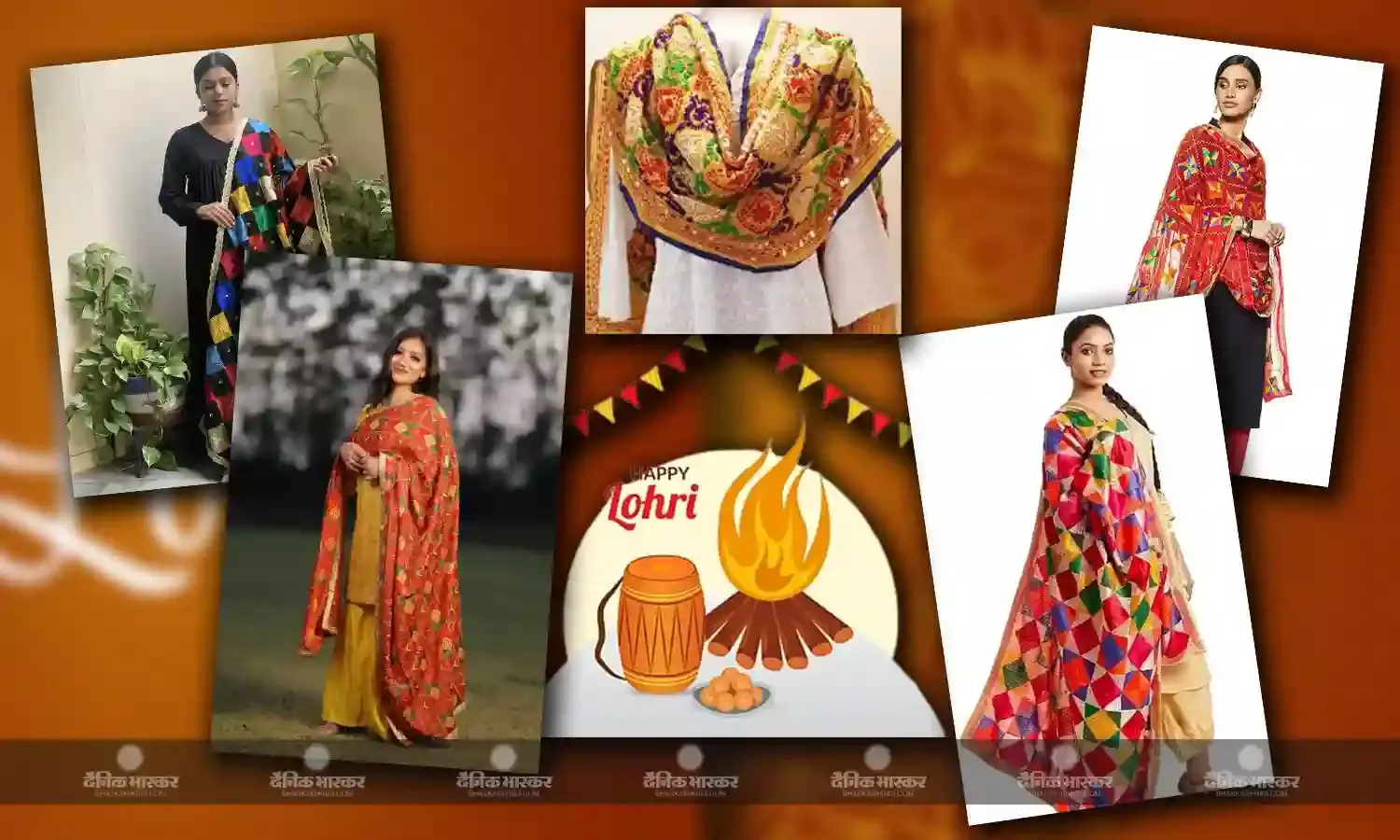 लोहड़ी पर बिखेरें फैशन के रंग, सिंपल सूट के साथ कैरी करें डिजाइनर दुपट्टे, हर कोई करेगा तारीफ