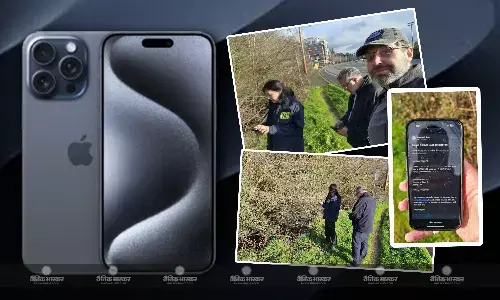 16 हजार फीट की ऊंचाई से नीचे गिरा आईफोन पूरी तरह सुरक्षित, सोशल मीडिया पर सामने आया फोटो 16 हजार फीट की ऊंचाई से नीचे गिरा आईफोन पूरी तरह सुरक्षित, सोशल मीडिया पर सामने आया फोटो