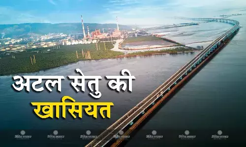 जानिए समुद्र पर बने देश के सबसे लंबे पुल अटल सेतु की बड़ी बातें, जिसका पीएम मोदी ने किया उद्घाटन जानिए समुद्र पर बने देश के सबसे लंबे पुल अटल सेतु की बड़ी बातें, जिसका पीएम मोदी ने किया उद्घाटन