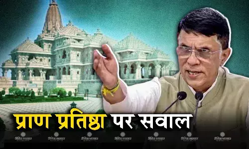 कांग्रेस ने रामलला प्राण प्रतिष्ठा की विधि विधान पर उठाए सवाल,  कार्यक्रम को बताया राजनीतिक