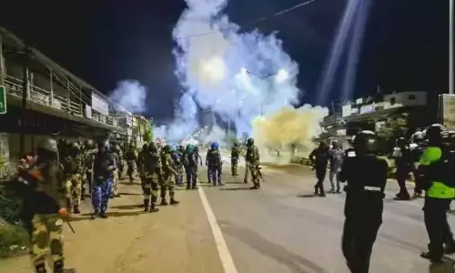 एक बार फिर से मणिपुर में भड़की हिंसा, कुकी उग्रवादियों ने सुरक्षाबलों की चौकी पर किया हमला