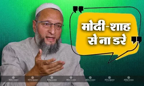 असदुद्दीन ओवैसी ने फिर बोला बीजेपी पर हमला, कहा हुकूमत से नहीं सिर्फ रब से डरो