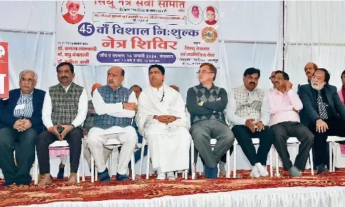 सिंधु नेत्र सेवा समिति के शिविर में एक हजार मरीजों का नि:शुल्क उपचार