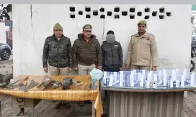यूपी के बागपत में तमंचा फैक्ट्री का भंडाफोड़, एक आरोपी गिरफ्तार