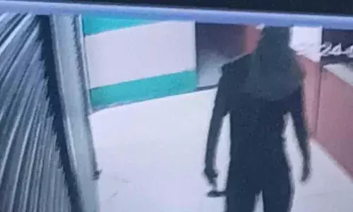 एक सीसीटीवी कैमरे को घुमाया, दूसरे के तार काटे, तीसरे में कैद हुए सेंधमार