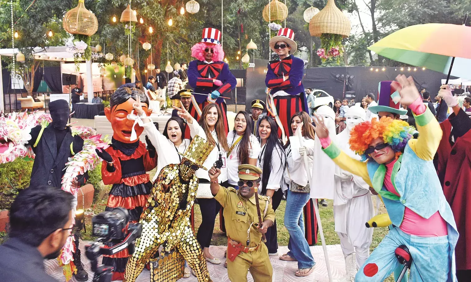 तेलंगखेड़ी गार्डन में नागपुर सोशल टीम के आयोजन में जमकर चला मौज-मस्ती का दौर