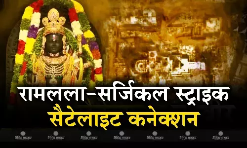 सर्जिकल और एयरस्ट्राइक में मदद करने वाले इसरो के सैटेलाइट से ली गई अयोध्या की तस्वीर सर्जिकल और एयरस्ट्राइक में मदद करने वाले इसरो के सैटेलाइट से ली गई अयोध्या की तस्वीर