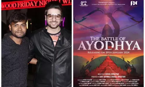 दि बैटल ऑफ अयोध्या वेब सीरीज के एपिसोड हुए रिलीज, रैपुरा निवासी सुजय जैन है सहायक निर्देशक दि बैटल ऑफ अयोध्या वेब सीरीज के एपिसोड हुए रिलीज, रैपुरा निवासी सुजय जैन है सहायक निर्देशक