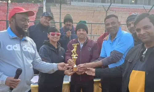 ग्वालियर में चमका पन्ना का सितारा, खिलाड़ी मीतेश तैलंग ने शानदार 48 रन की शानदार पारी खेली ग्वालियर में चमका पन्ना का सितारा, खिलाड़ी मीतेश तैलंग ने शानदार 48 रन की शानदार पारी खेली