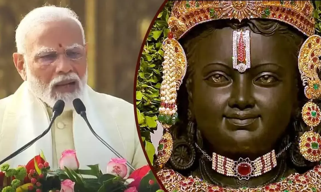 रामलला के दर्शन के लिए अयोध्या में आया जनसैलाब, पीएम मोदी ने मंत्रिमंडल के सहयोगियों को दिया सुझाव