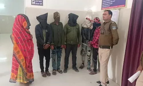 3 लाख की लूट करने वाले पारधी गैंग की महिला समेत 6 गिरफ्तार
