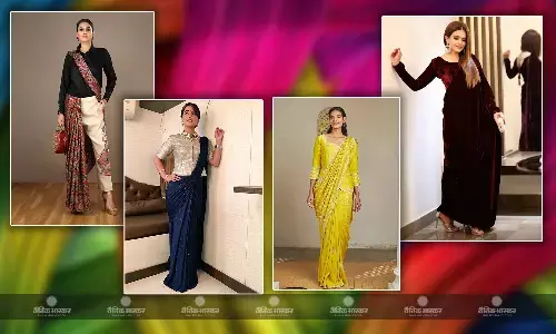 सर्दियों में पहनना है साड़ी तो अपनाएं ये जरूरी टिप्स, नहीं लेगेगी ठंड