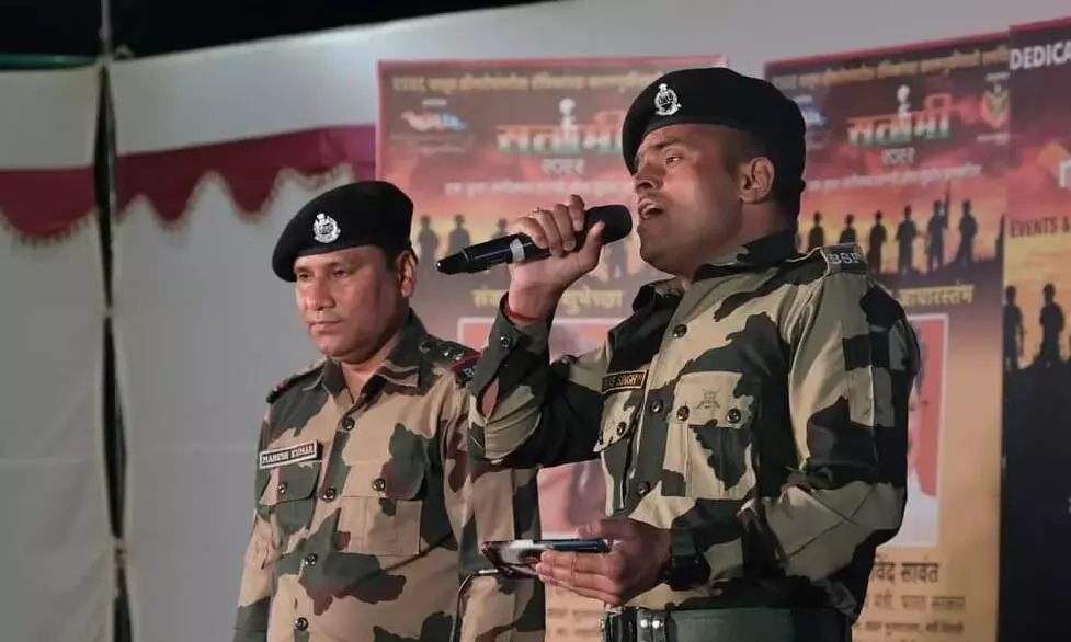 वाइस ऑफ बीएसएफ प्रतियोगिता जरिए लोगों के सामने आएंगे सुरीले जवान, होंगे पुरस्कृत वाइस ऑफ बीएसएफ प्रतियोगिता जरिए लोगों के सामने आएंगे सुरीले जवान, होंगे पुरस्कृत