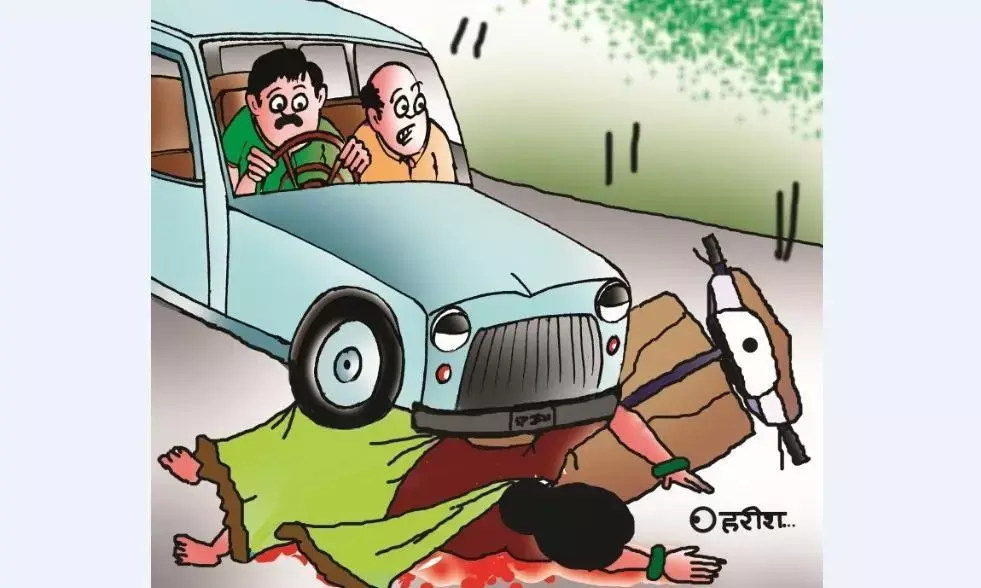 कई एक्सीडेंट में आधा दर्जन से ज्यादा घायल